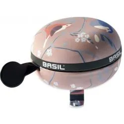 Zvonek Basil Wanderlust Big Bell - růžová, 80 mm