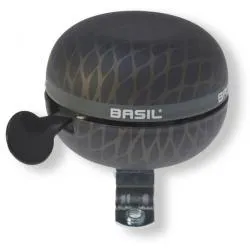 Zvonek Basil Noir Bell Polkadot 60mm - černý