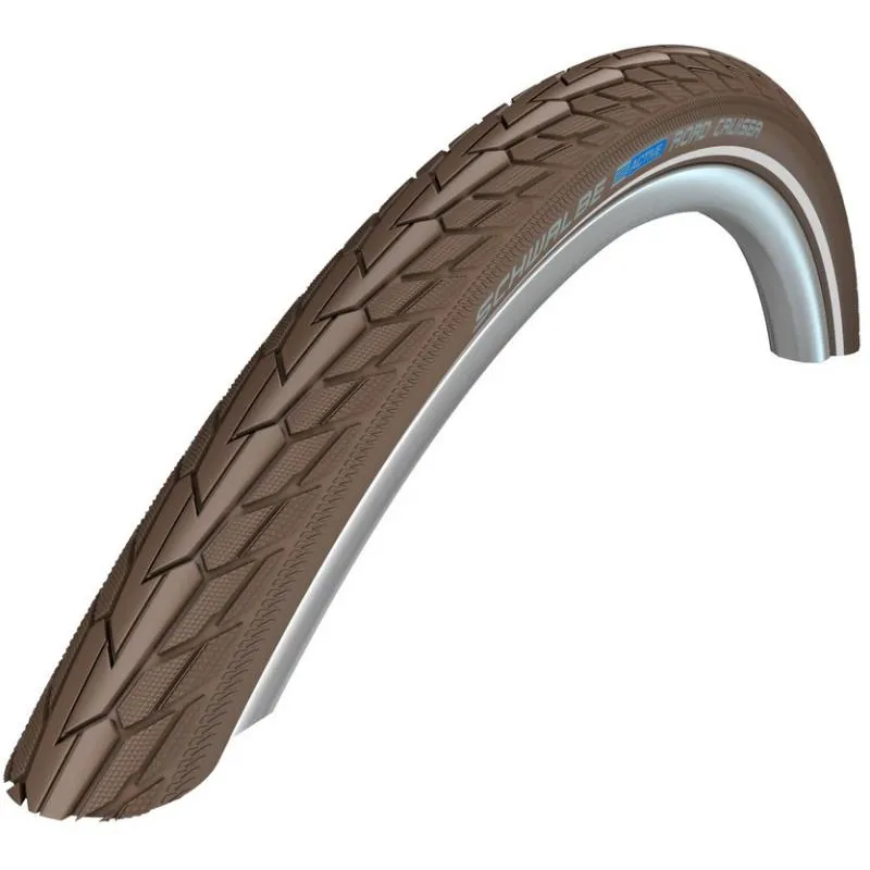 Plášť Schwalbe Road Cruiser 28x1,60 (42-622) HS484 Active K-Guard - drát, kávová reflex
