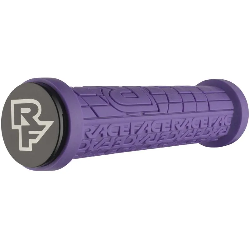 Gripy Race Face Grippler - 30 mm, s aretací, fialová