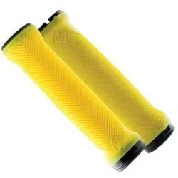 Gripy Race Face Lovehandle - žlutá neon, s aretací