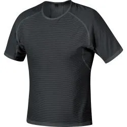 T-Shirt Gore M Base Layer - Herren, kurz, schwarz
