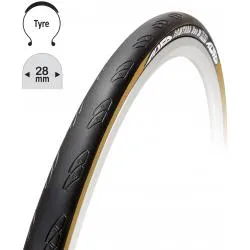 Plášť Tufo Comtura Duo 28 700x28C (28-622) - skládací, černá-béžová