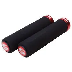 Gripy Sram Soft 129mm - černo-červená, pěnové