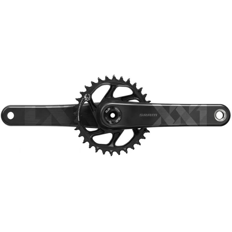 Kliky Sram FC XX1 Eagle Boost - 170mm, DUB, 34 zubů, černá (12s)