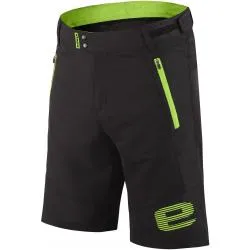 Kraťasy Etape Freedom - pánské, volné, černo-zelená