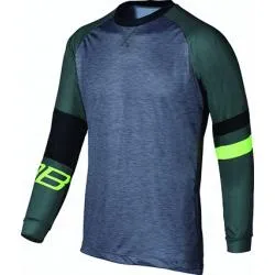 Dres BBB BBW-317 Switchback - šedo/zel./neon, pánský