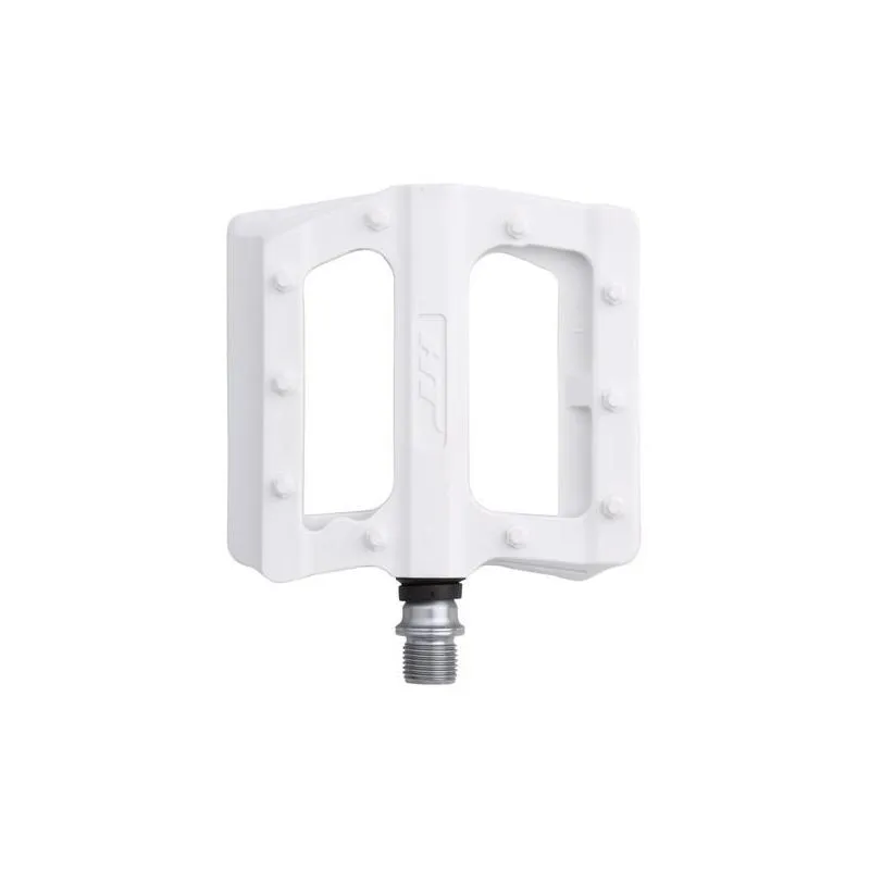 Pedály HT P12 - platformy, bílá
