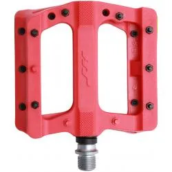 Pedály HT PA01A - platformy, červená
