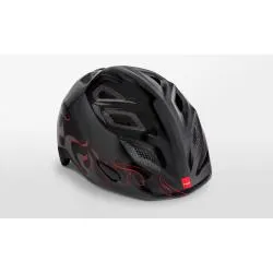 Přilba MET ELFO 2019 - dětská, plameny/černá