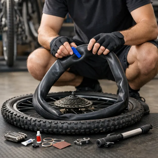 Jak opravit defekt na kole