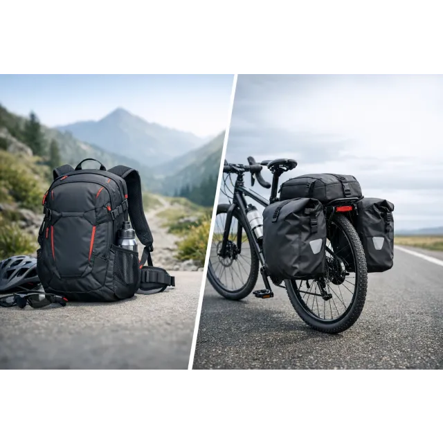 Batoh vs brašna na kolo