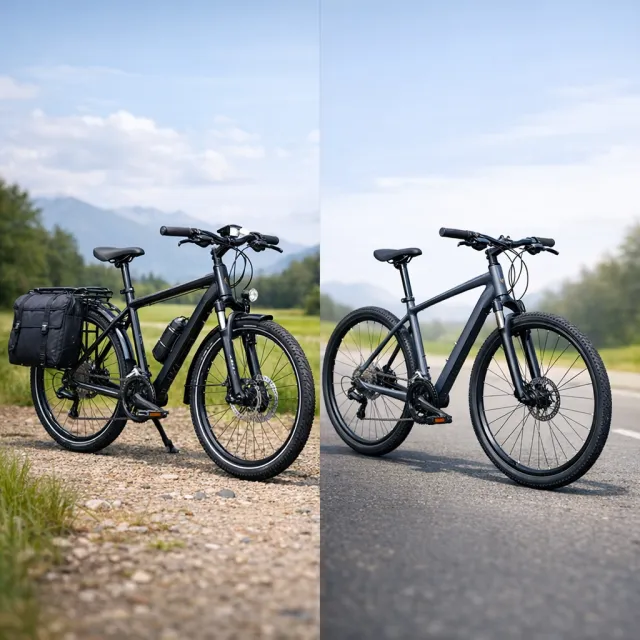 Trekingové vs krosové kolo