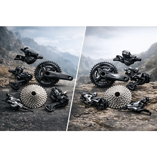 Shimano Deore vs SLX: jaký pohon vybrat pro trail, XC i každodenní ježdění