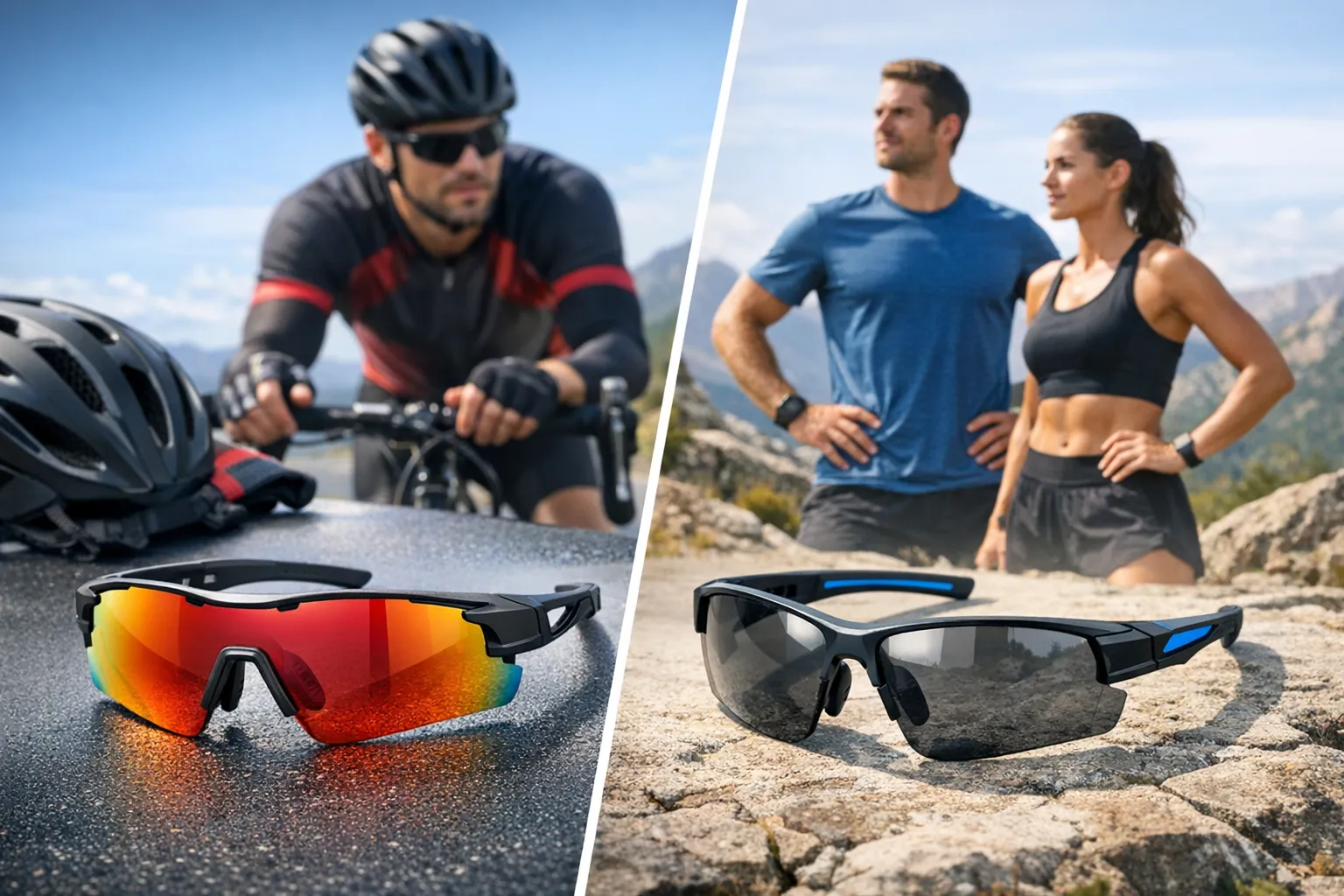 Cyklistické brýle vs sportovní brýle