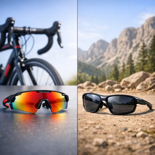 Cyklistické brýle vs sportovní brýle