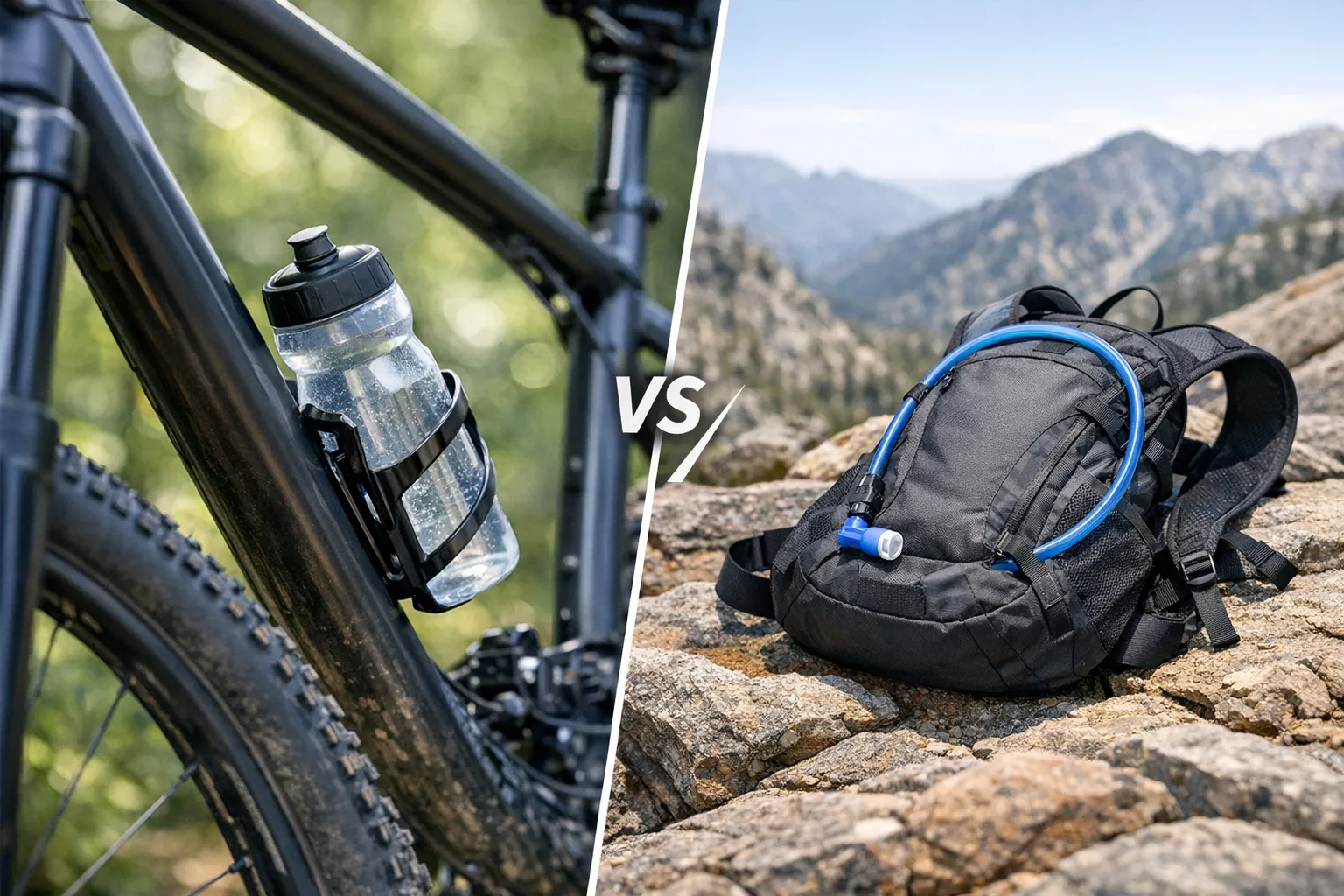 Košík na láhev vs hydrovak