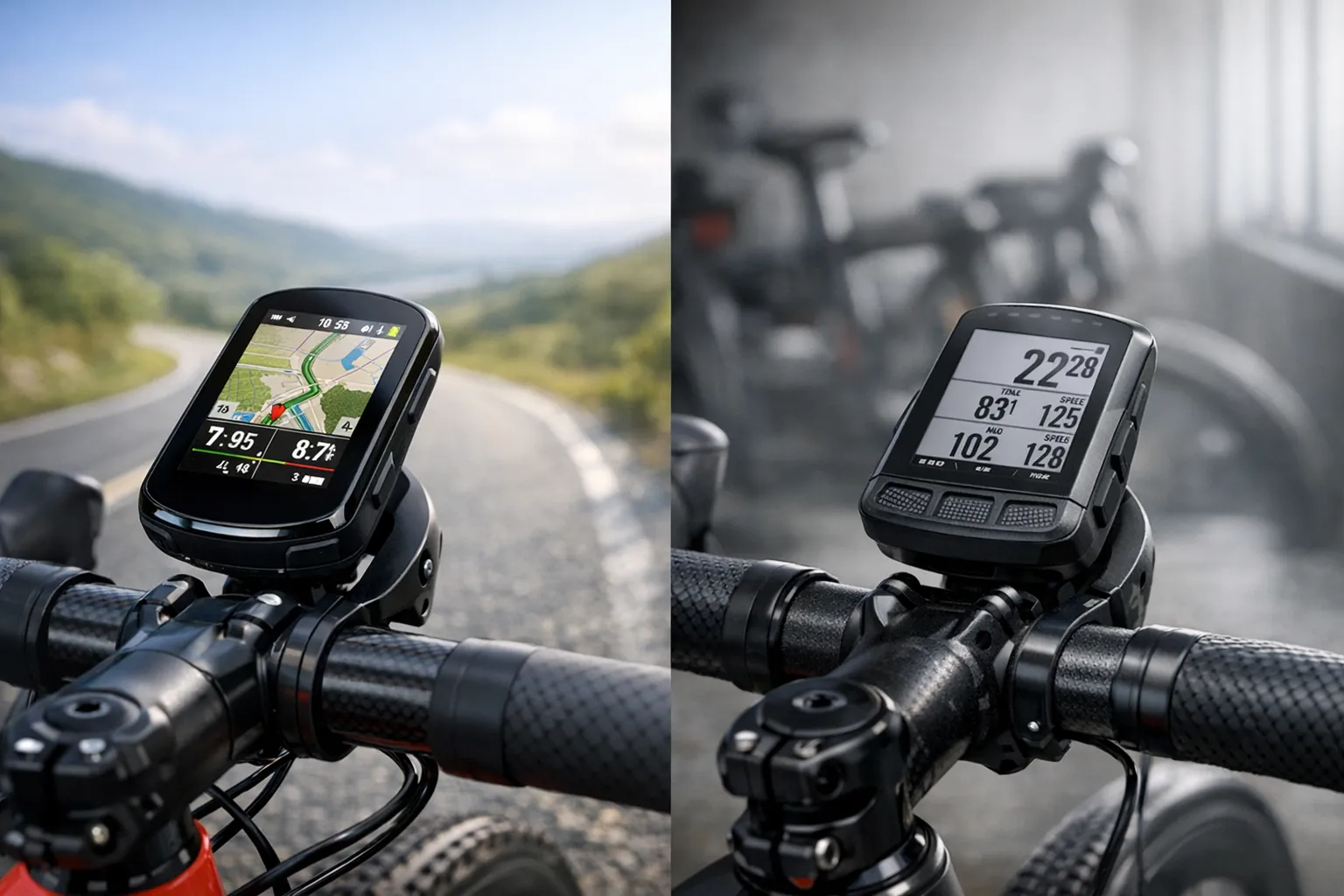 Garmin vs Wahoo cyklopočítač