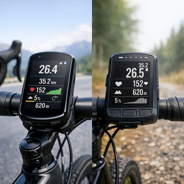 Garmin vs Wahoo cyklopočítač