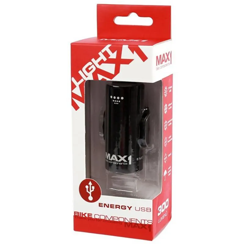 Světlo MAX1 Energy - USB, přední - 6
