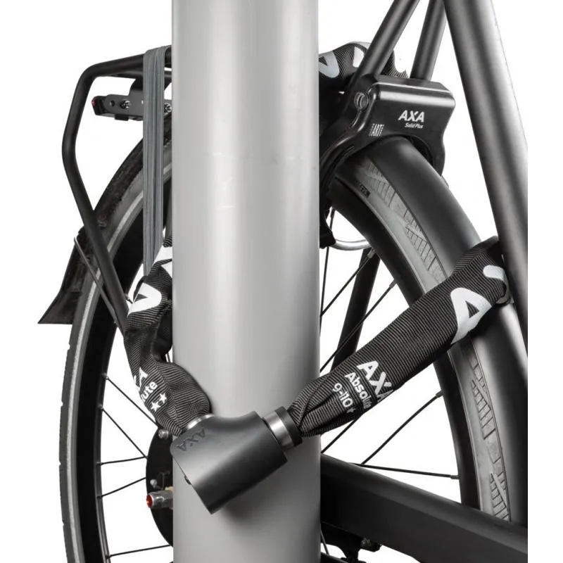 Zámek AXA Absolute 90/9 - řetězový, na klíč, černá - 6