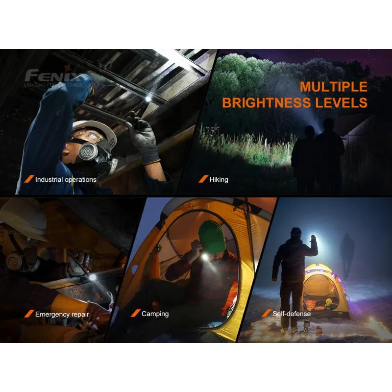 Svítilna Fenix LD22 V2.0 LED - 800 lm, součástí akumulátor RCR123A Li-ion 1100 mAh - 8