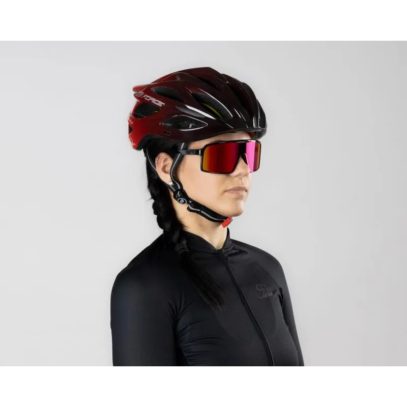 Přilba Force Bull Hue Mips - černá-červená - 7