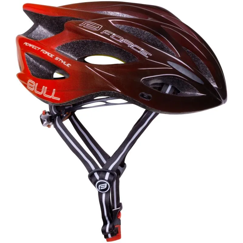 Přilba Force Bull Hue Mips - černá-červená - 2