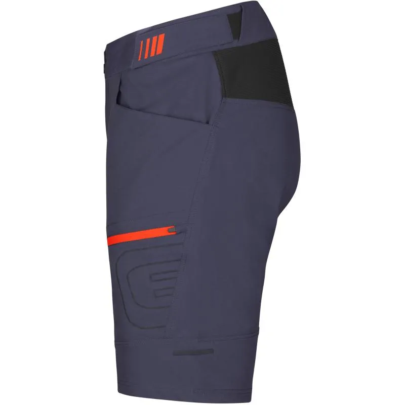 Kraťasy Etape Freedom 3.0 - pánské, volné, s vložkou, tmavě modrá-oranžová - 2