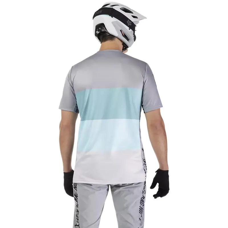 Dres Fox Ranger Fox Grid - pánské, krátký, ocelově šedá - 6