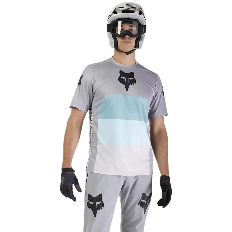 Dres Fox Ranger Fox Grid - pánské, krátký, ocelově šedá - 7