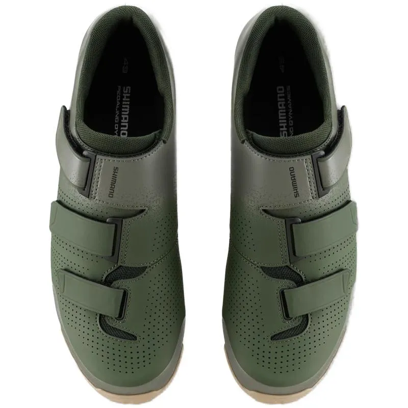 Tretry Shimano SH-XC102 - pánské, olivová - 2