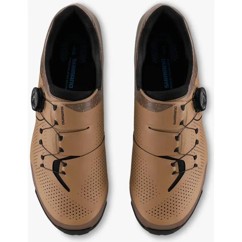 Tretry Shimano SH-XC302 - pánské, širší verze, hnědá - 3