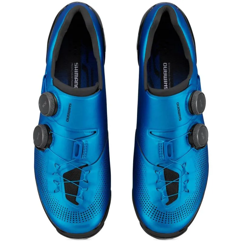 Tretry Shimano SH-XC903 Wide - pánské, širší verze, modrá - 2