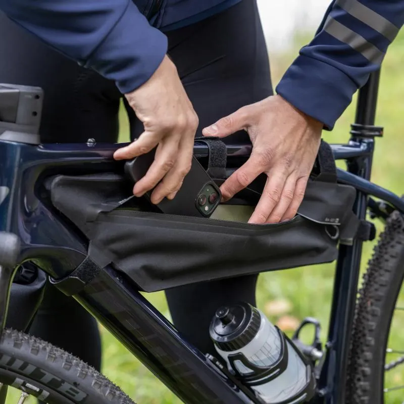 Brašna XLC BA-G01 S - rámová na kolo, voděodolná, černá - 7