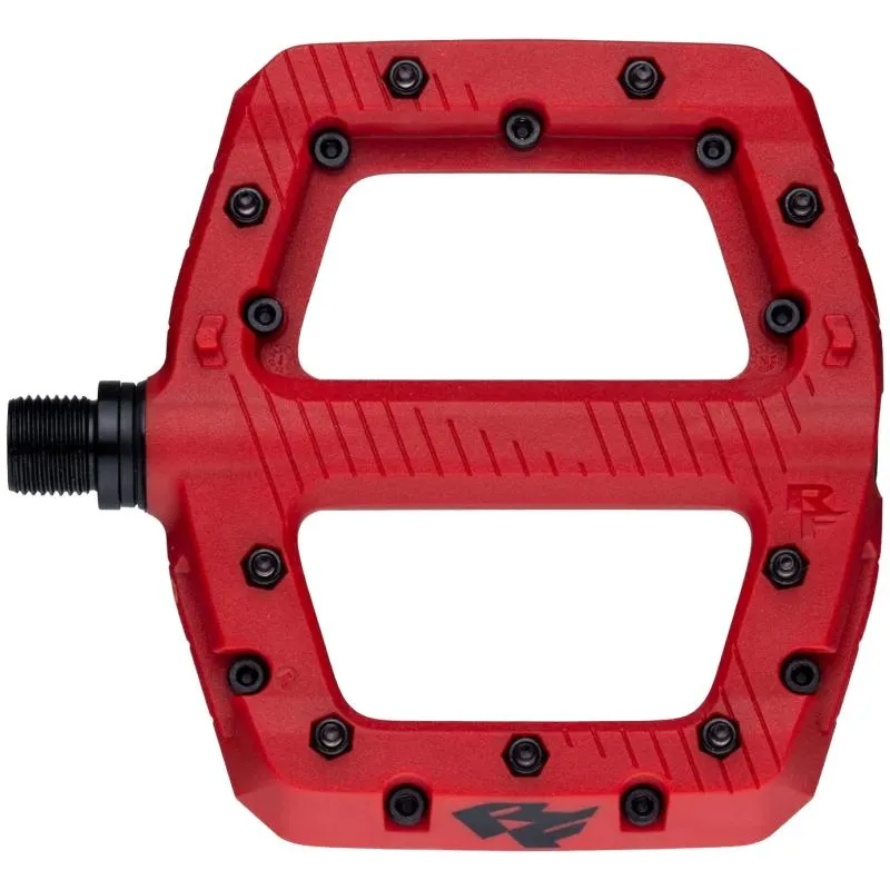 Pedály Race Face Chester Small - platforma 105x100 mm, červená - 2