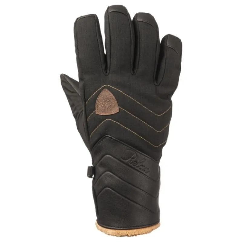 Rukavice Relax Tarja 2.0 - dámské, lyžařské, černá-hnědá - 3