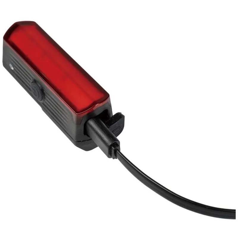 Světlo Topeak BeSeen 30 lm USB-C - zadní, integrovaný akumulátor Li‑Ion 650 mAh, černá - 4