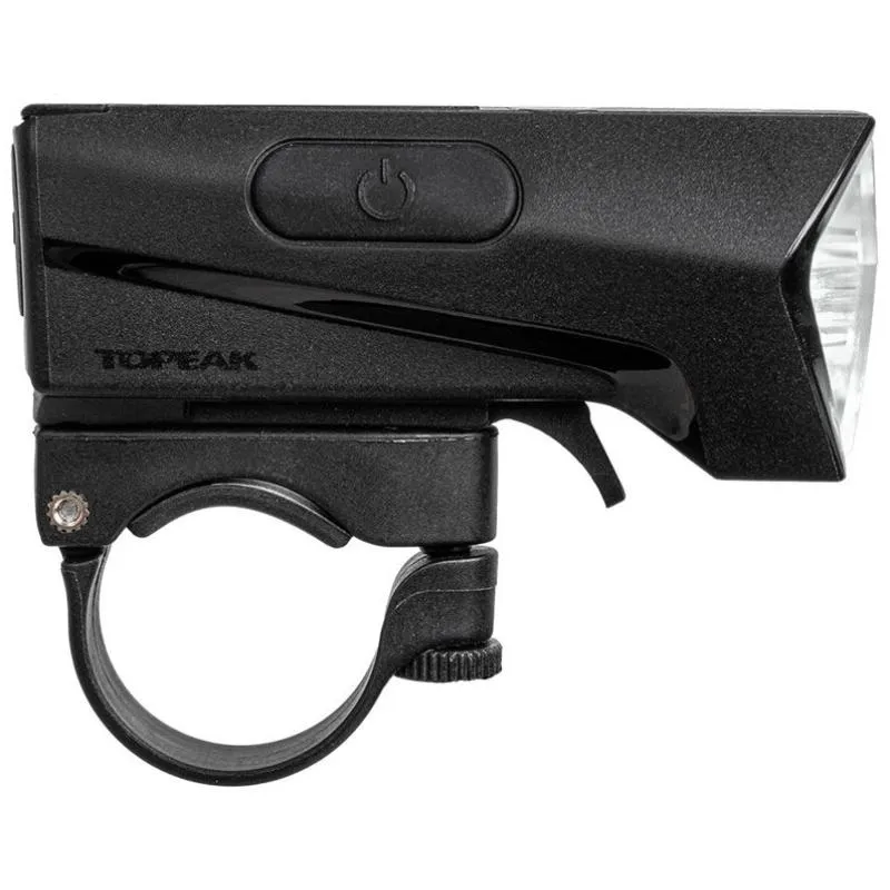 Světlo Topeak WhiteLite 400 lm USB‑C - přední, integrovaný akumulátor Li‑Ion 1800 mAh, černá - 2