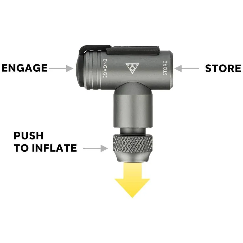 CO2 inflátor Topeak AirBooster II - na bombičky - 4