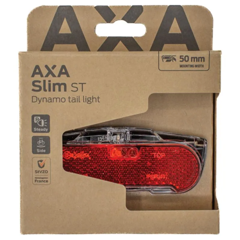 Světlo AXA Slim Steady 50 mm StVZO - zadní na nosič, pro dynamo - 4