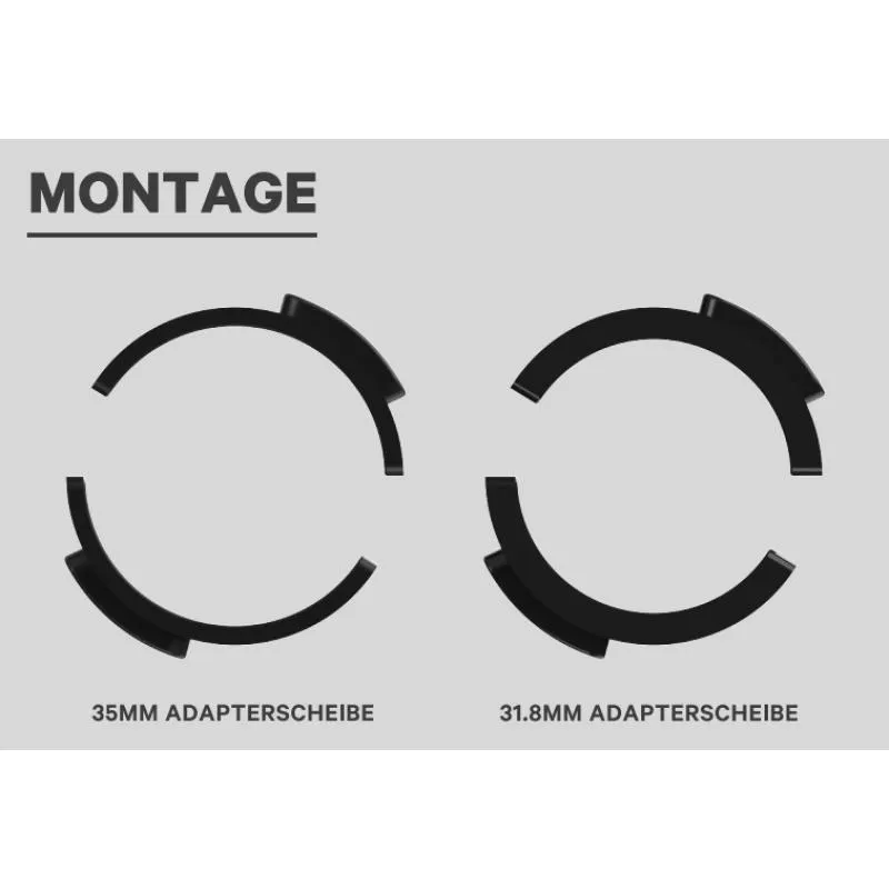 Držák Knog Blinder StVZO Handlebar Mount - pro Blinder 600, 900, 1300, černá - 2