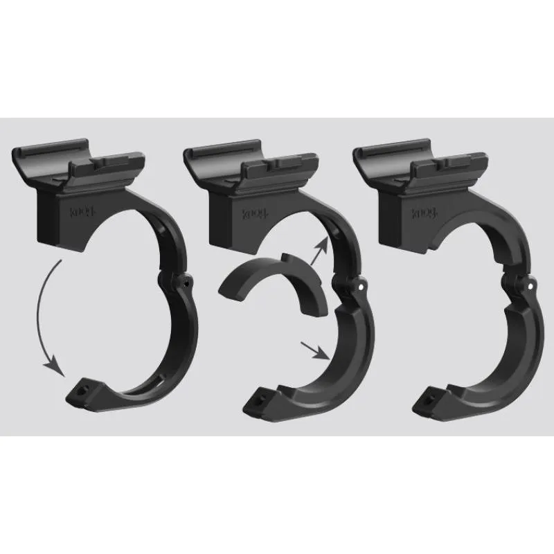 Držák Knog Blinder StVZO Handlebar Mount - pro Blinder 600, 900, 1300, černá - 3
