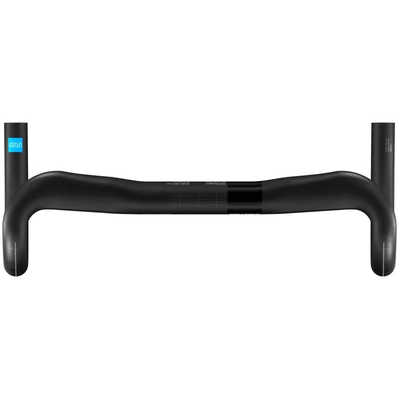 Řídítka PRO PLT Ergo AL - silniční, 400/31,8 mm, černá - 6