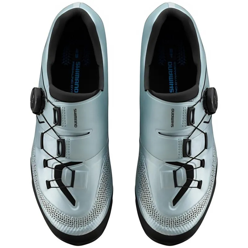 Tretry Shimano SH-XC503 Wide - pánské, širší verze, ice blue - 3