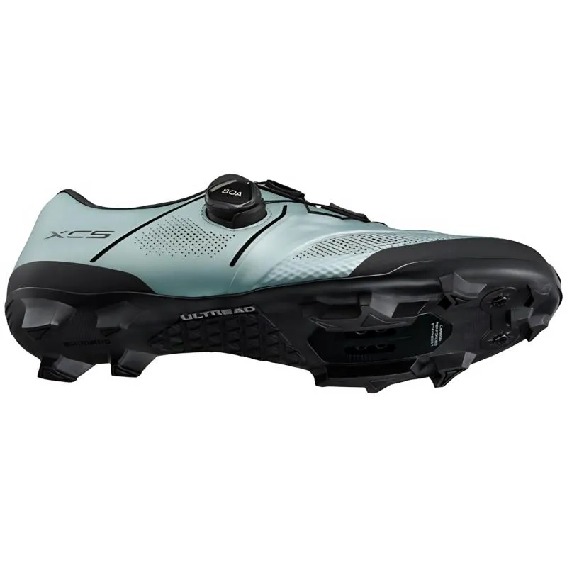 Tretry Shimano SH-XC503 Wide - pánské, širší verze, ice blue - 6