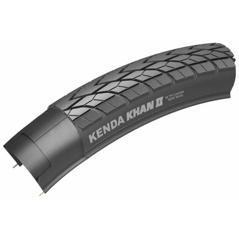Plášť Kenda Khan II 700x40c (42-622) K-1172 30 TPI K-Shield - drát, černá reflex - 3