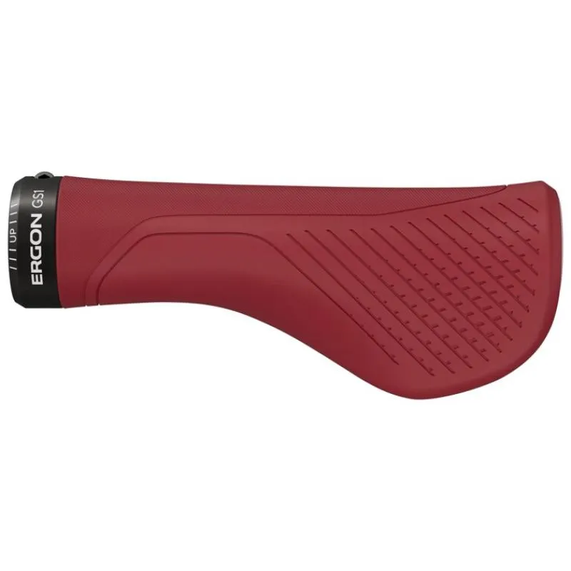 Gripy Ergon GS1 Evo - velikost S, chilli red - 2